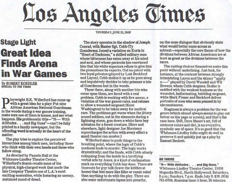 Los Angeles Time Review